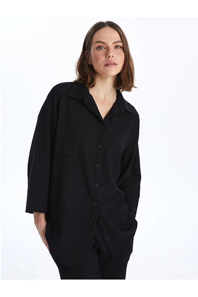 LC Waikiki LCWAIKIKI Classic Plain Oversize Women's Shirt Tunic