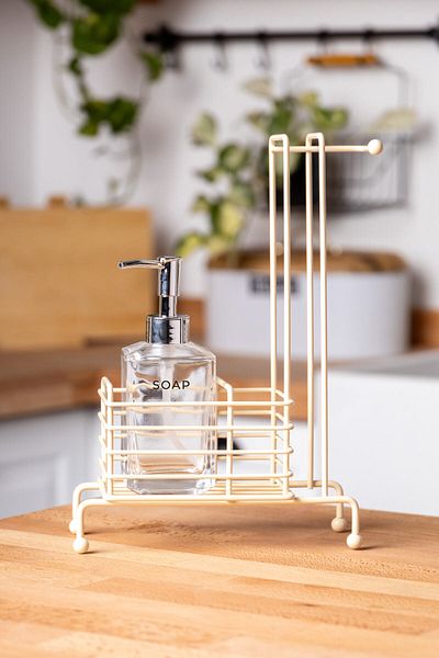 FH finehome Neva Μονός Διανομέας Υγρού Σαπουνιού με Βάση Cappucino