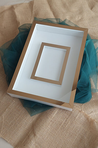 hobicehayaller Rama de memorie 25x35 cm cu sectiune foto! Noi cutii de trandafiri la modă! Design de flori de logodnă de promisiune!