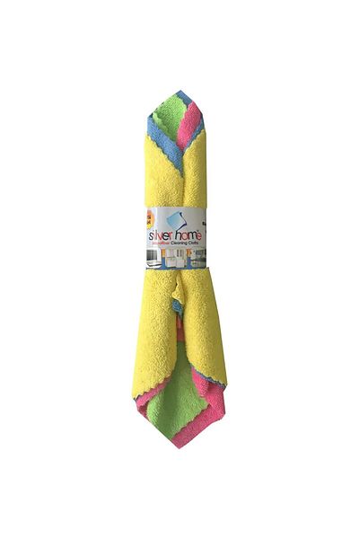 SİLVER HOME SilverHome Microfiber Cleaning Cloth 4 Pack