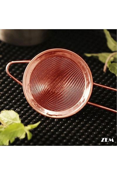 GeldHaus - Bar Strainer, Copper Color-Cocktail Strainer