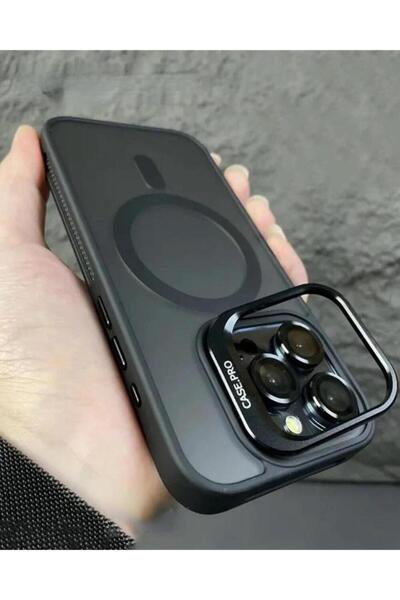 KILIF HOUSE Iphone 13 Uyumlu Standlı Case Pro Lensli Magsafe Destekli Kılıf