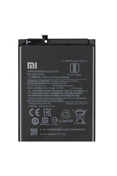 Beruflic Xiaomi Redmi Note 9 Pro uyumlu BN53 Batarya Pil