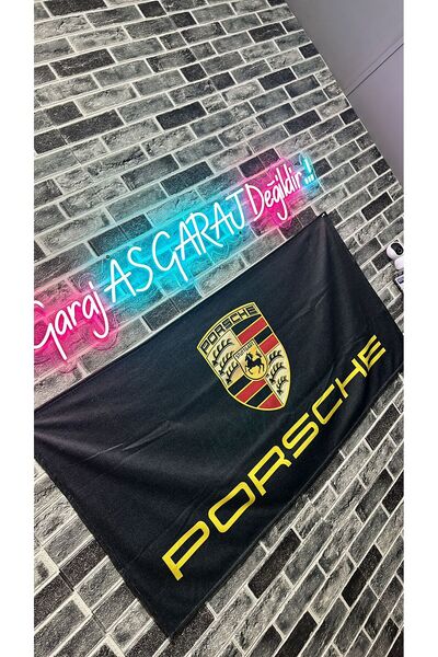 as garaj PORSCHE BÜYÜK HAVLU