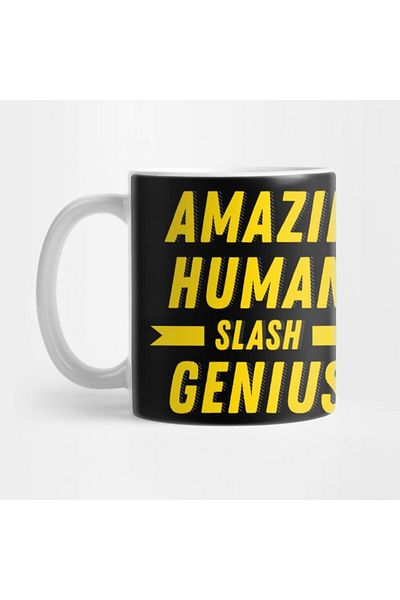 Pixxa Amazing Human Slash Genius Mug Cup