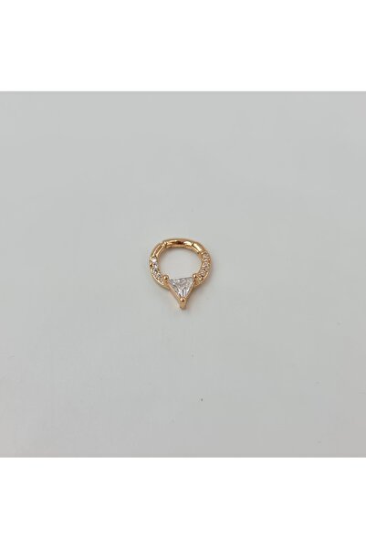 SE Jewellery Cerrahi Çelik Rose  Damla Baget Halka Küpe Tragus Helix Kıkırdak...