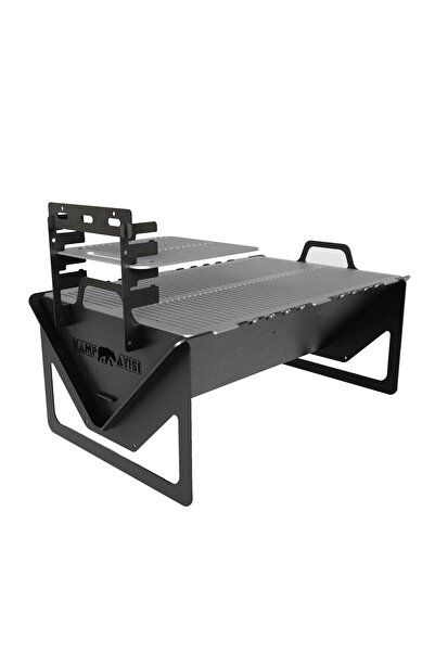 Kamp Ayısı ® Grillogy™ Barbekü: Taşıma Çantalı Katlanabilir Izgara Mangal