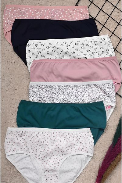 Arsemoda Slip de damă din bumbac Basso înaltă / Gigotto Lkw Shop 4 buc