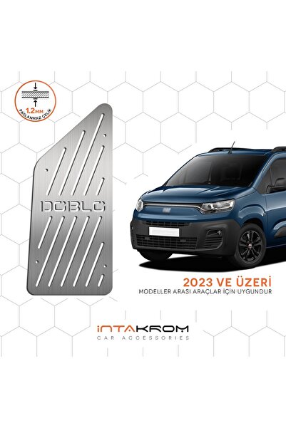 İntachrom Fiat Doblo Krom Ayak Dinlendirme Pedalı - 2023 ve Üzeri