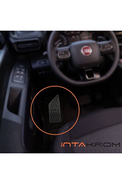 İntachrom Fiat Doblo Krom Ayak Dinlendirme Pedalı - 2023 ve Üzeri