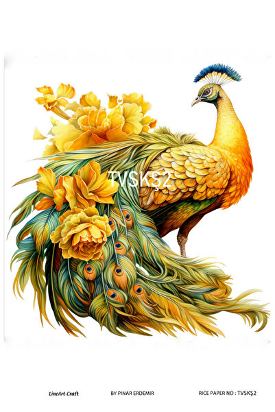 LİNEART LineArt Pirinç Dekopaj Kağıdı No:TVSKŞ2