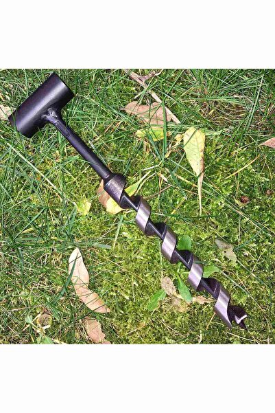 Kamp Ayısı ® Nordic™ Delme Çapı 20 Mm - Bushcraft Isveç El Burgusu Boyunduruk Isveç Ocağı Outdoor Kamp Ekipmanı