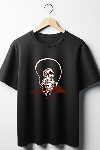 Vordevia Majica kratkih rukava "Preskakanje užeta" Mumija B Štampano B Štampa...