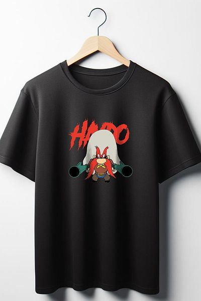 Vordevia Μπλουζάκι Yosemite Sam Haydo με στάμπα μεγάλου μεγέθους