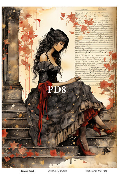 LİNEART ورق ديكوباج نحاسي موديل PD8