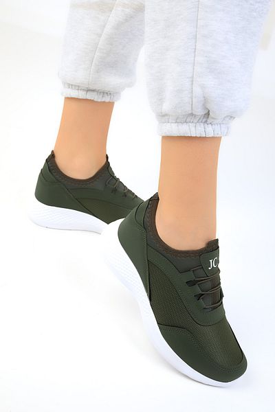 SOHO Grüne Damen Sneakers 15226