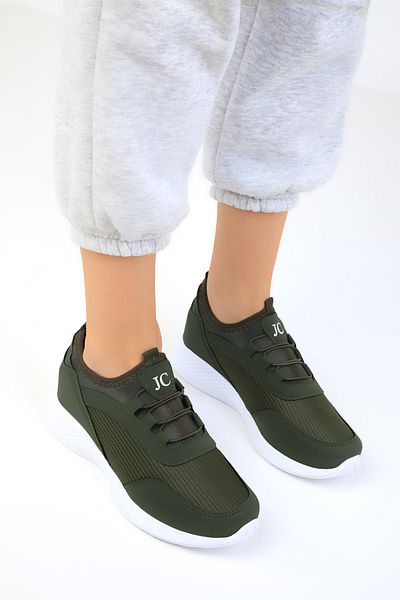 SOHO Grüne Damen Sneakers 15226