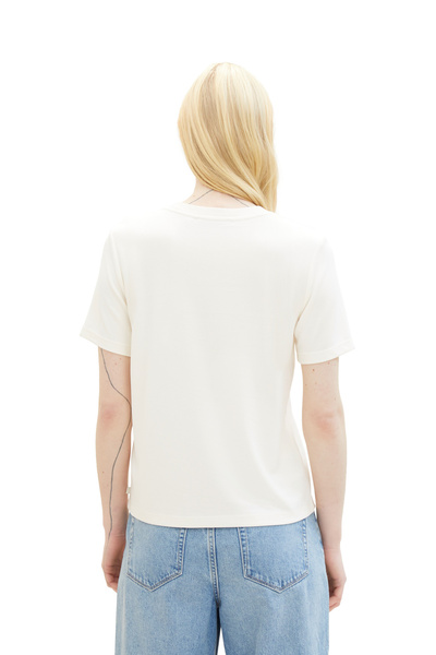 Tom Tailor Denim μοντέρνο fluent μπλουζάκι