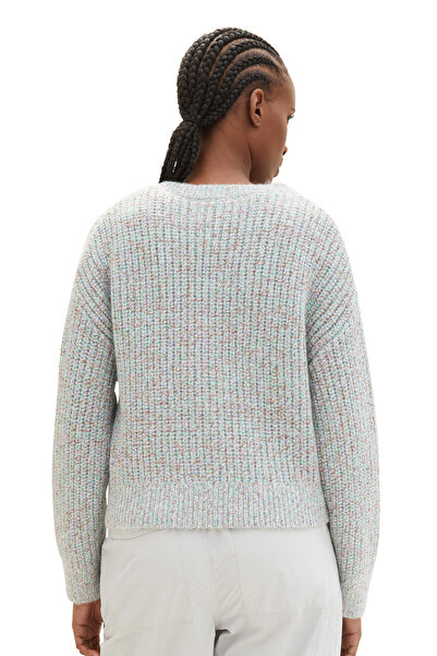 Tom Tailor Denim Γυναίκες/Κορίτσια Ενήλικες μπεζ πολύχρωμες μουλινές