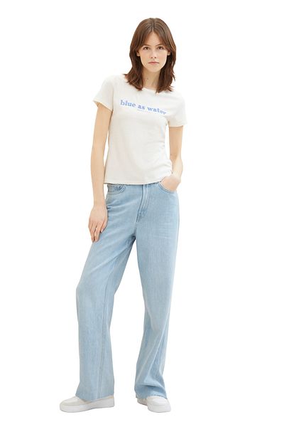 Tom Tailor Denim bedrucktes Basic-T-Shirt