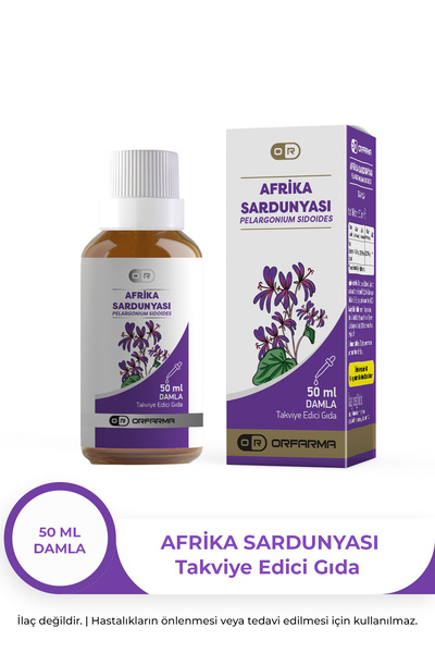 ORFARMA Afrika Sardunyası Alcohol Free 50 ml