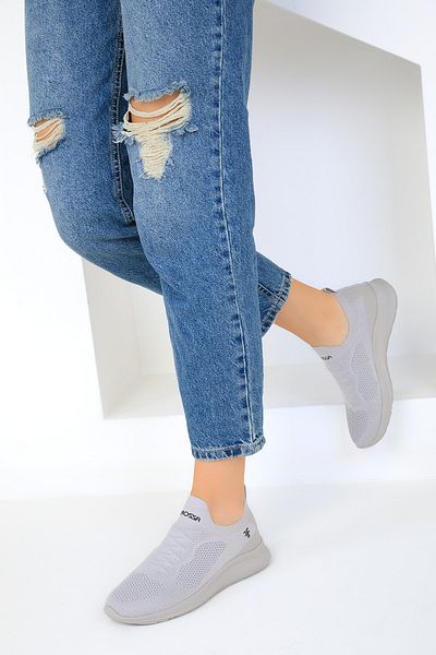 SOHO Grauer Damen-Sneaker 16979