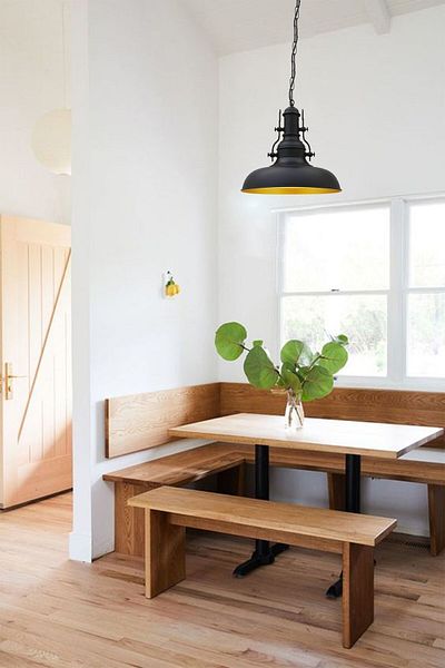 Bamyum Nota Pendelleuchte, E27 Fassung, 31 cm Hängelampe, Schwarz Lampe