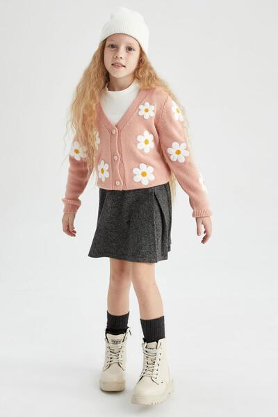 DeFacto Girl's Pleated Skirt Z4073a622wn