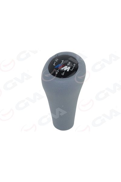 GVA مقبض ناقل الحركة Bmw M Power 5 - E30 E34 E36 E39 E46 E60 E90 E92 جلد رمادي
