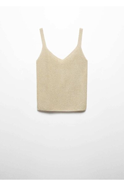 MANGO Woman Πλεκτή μπλούζα Lureks