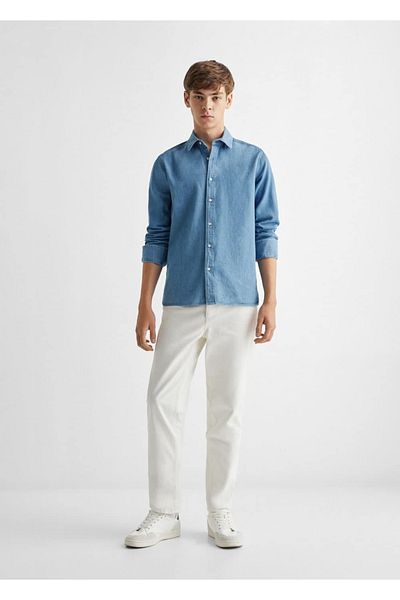 Mango Teen Tricou Albastru Pentru Copii