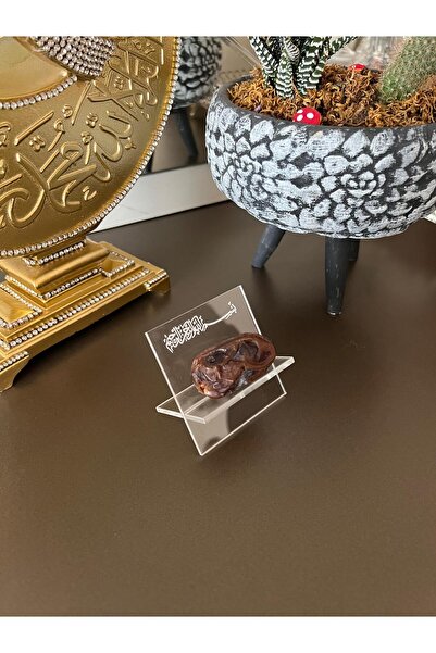 hediye05 Şeffaf Hurma Standı, Hurma Rahlesi, Ikramlık 6 Adet Ramazan