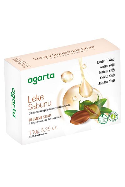Agarta Natural Handmade Soap with Stain Removal Effect 150 gr
