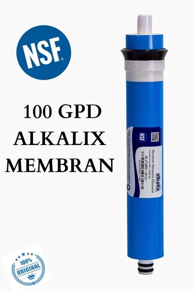 alkalix Su Arıtma Cihazı 100 Gpd Alkalıx Membran Filtre