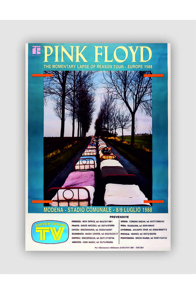 fırsatlar diyarı Pink Floyd The Momentary Lapse Of Reason Tour Rock Müzik Duv...