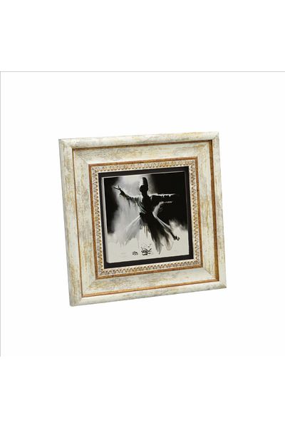 Sadrazam Pictură cu piatră naturală imprimată Dervish 20x20 Krt-75