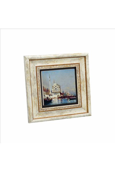 Sadrazam Masa din piatra naturala imprimata Moscheea Ortaköy 20x20 Krt-38