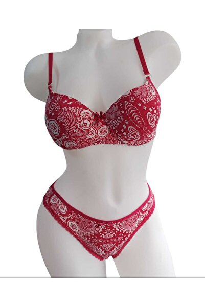 PATRON Patterned Bikini Fabric Supported Set