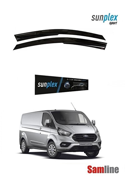 SUNPLEX Ford Transit Custom 2019 Modeller için Cam Rüzgarlığı Takımı 2'li Set