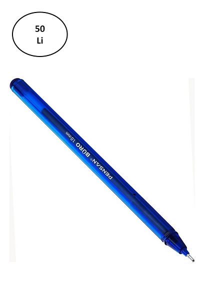 Pensan Blue Ballpoint Pen 2270 - 1 Mm Office Type, Pack of 50