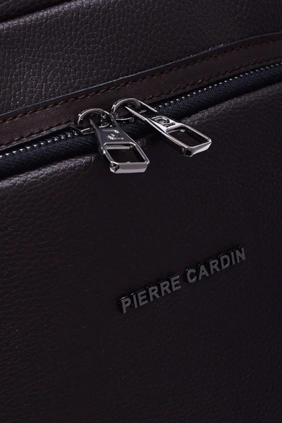 Pierre Cardin 1198 UNISEX BACKPACK LAPTOP BAG BRIEFCASE BROWN