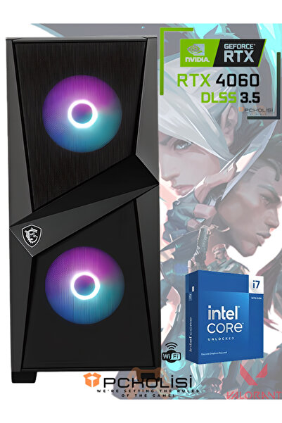 Pcbox MSI INTEL CORE İ7 14700F / 16GB DDR4 / 1TB 3300-3100 MB /s M2 SSD / RTX...