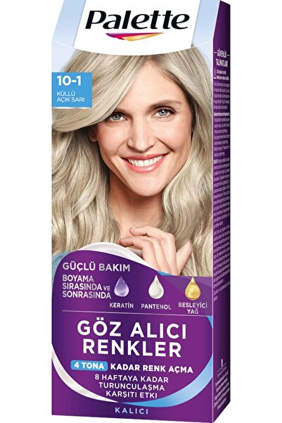 Palette Saç Boyası Göz Alıcı Renk 10-1 Küllü Açık Sarı