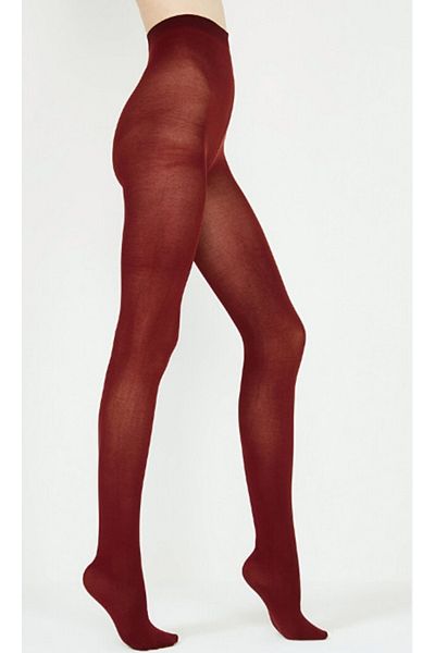 Daymod Women's Lady Fıty 15 Plum Pantyhose