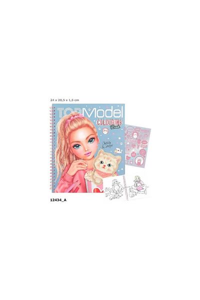 Top Model Top Model Topmodel Coloring Book - Billet