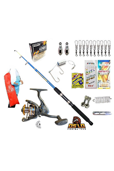 Oslo Dado 1000 Remixon Speed Tele 210cm 10-30gr Kıyı Lrf & Spin Olta Takımı Seti