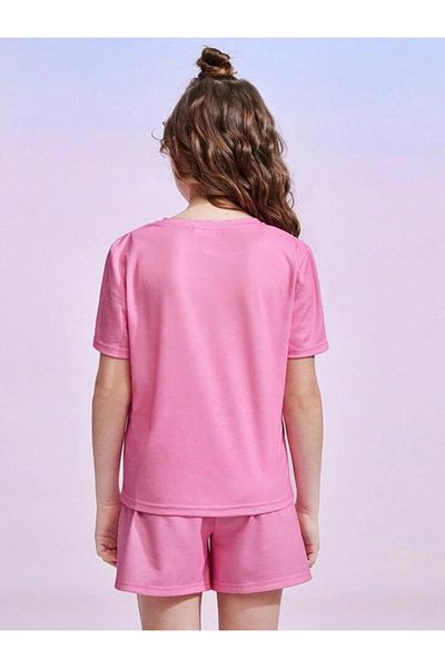 LOUİSA Set de tricou cu pantaloni scurți imprimați Tom&amp;Jerry pentru fetiță