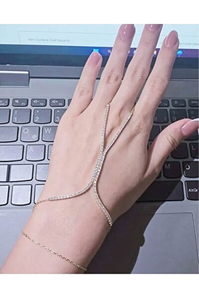 TakıConcept Taşlı Şahmeran, Gümüş Renk, Kadın Bileklik, Kadın Şahmeran