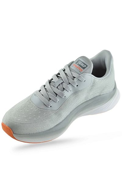Jump 29716 Ανδρικά ΓΚΡΙ Δαντέλα Memory Foam Memory Πάτοι Ορθοπεδικά αθλητικά παπούτσια
