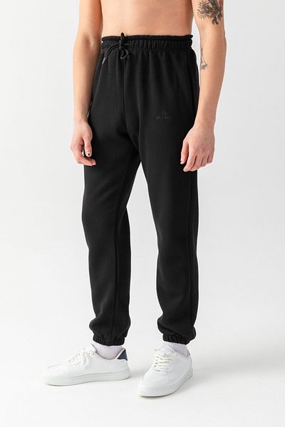 MUTANT Peak Embroidered Sweatpants Black
